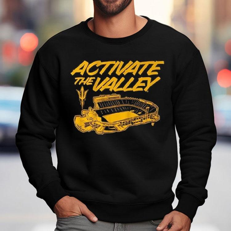 Arizona State Football Activate The Valley Stadium Shirt