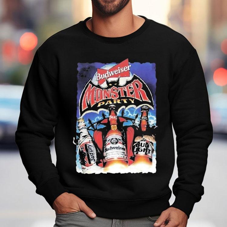 Budweiser Monster Party Shirt