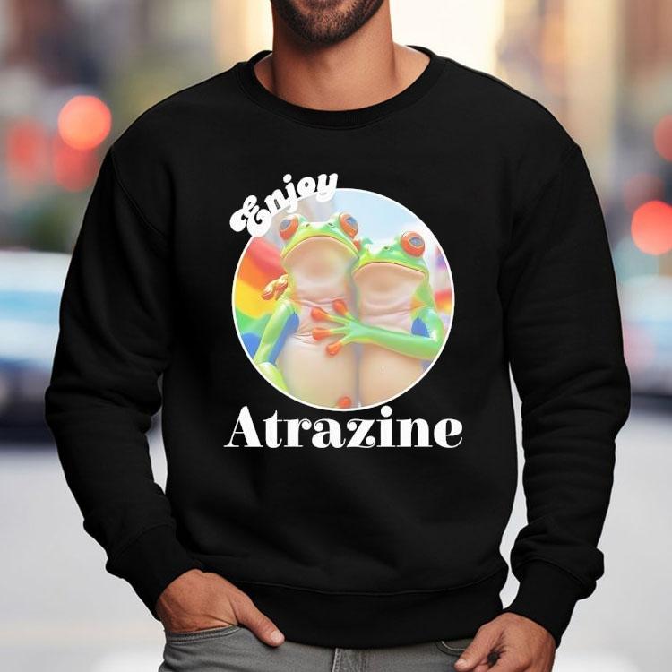 Frog Couple Enjoy Atrazine Shirt
