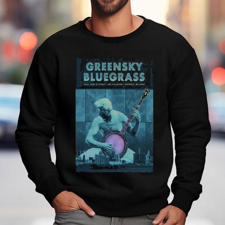 Greensky Bluegrass The Fillmore In Detroit Mi Aug 21 2025 Shirt