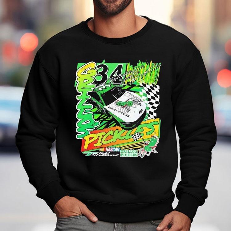 Grillo's Pickles Nascar Todd Gilliland Racing Signature Shirt