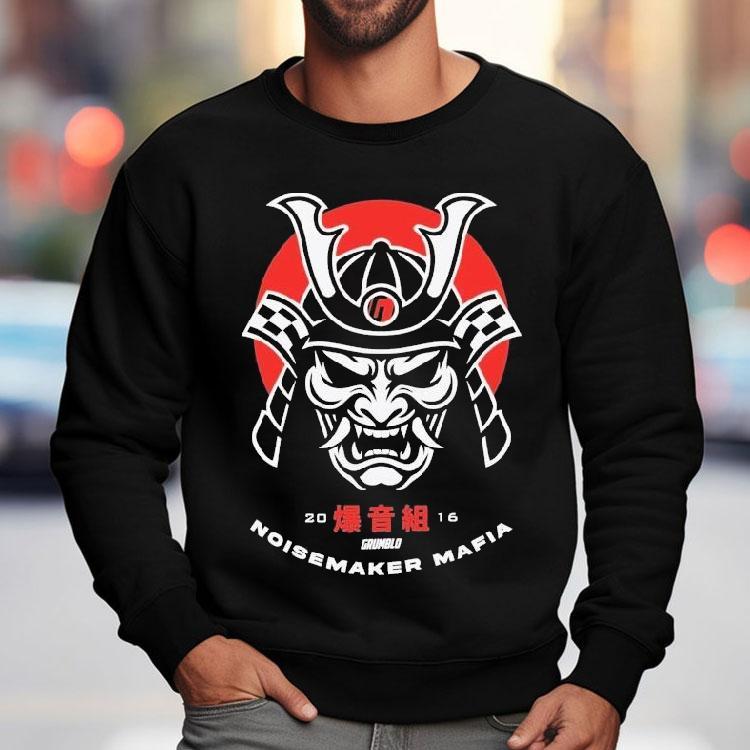 Grumblo Noisemaker Mafia Samurai Shirt