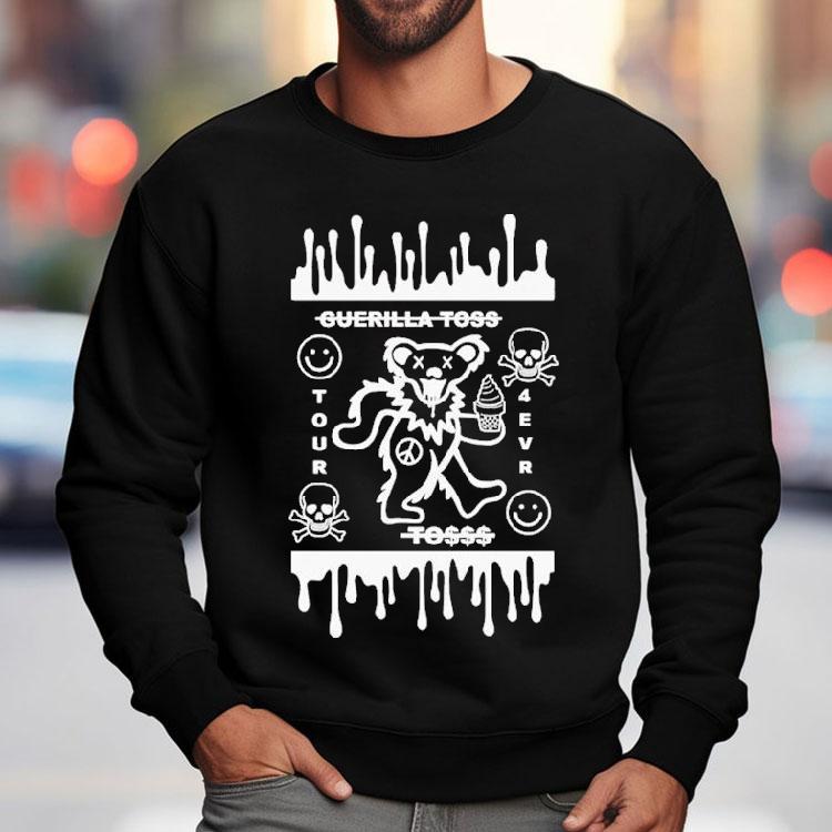 Guerilla Toss Tour 4eva Grateful Dead Bears Shirt