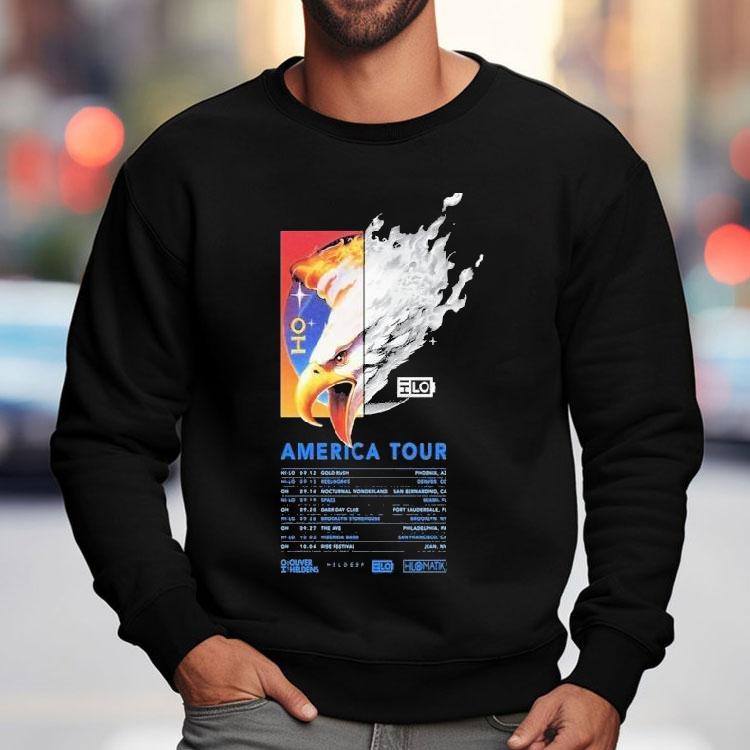 Hi-lo America Tour 2025 Dates Eagle Shirt