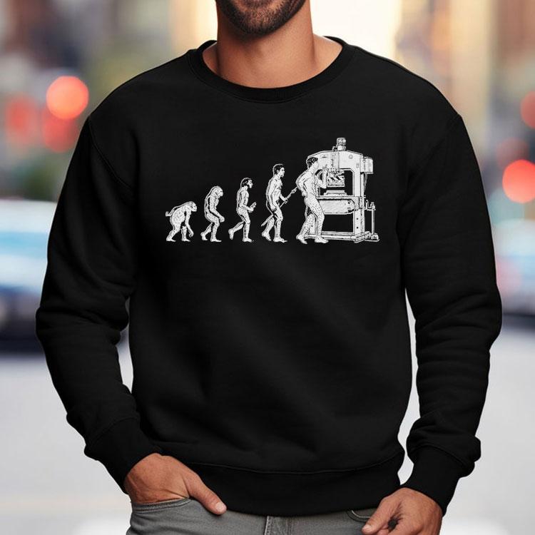 Hydraulic Press Channel Press Evolution Shirt