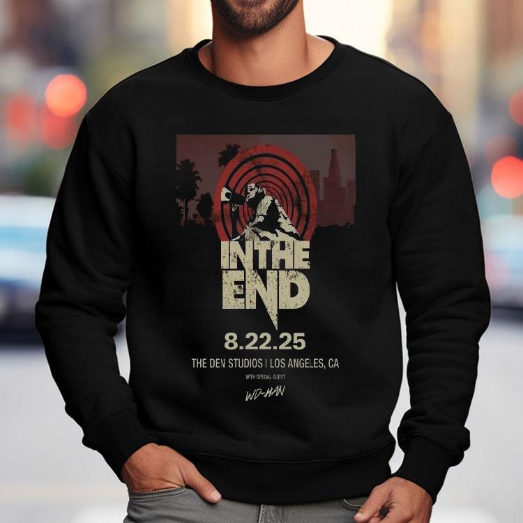 In The End Tour 2025 The Den Studios Los Angeles, Ca Shirt