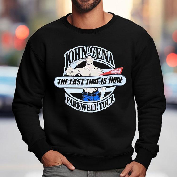 John Cena The Last Time Is Now Farewell Tour 2025 Summerslam Shirt
