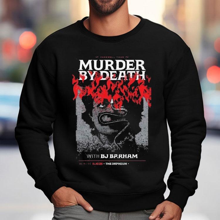 Murder By Death 11-10-2025 Tampa Fl The Orpheum Shirt