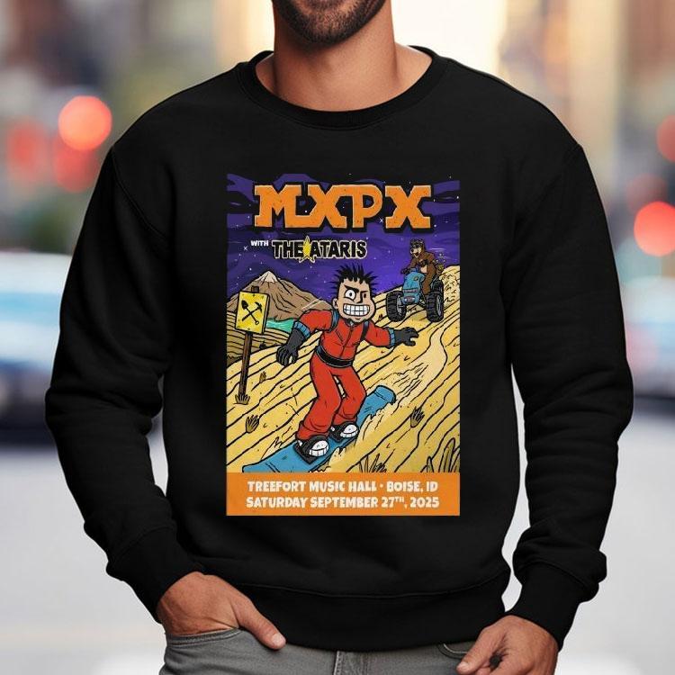 Mxpx 9-27-2025 Treefort Music Hall In Boise Id Shirt