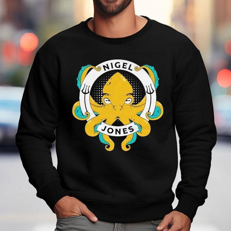 Nigel Jones Octopus Logo Shirt