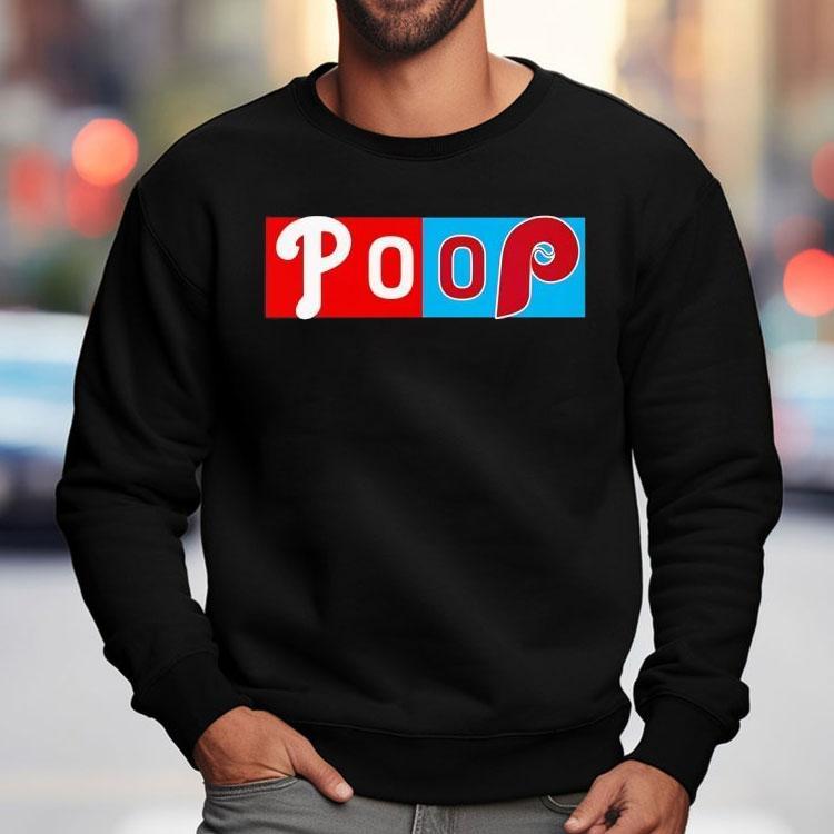 Poop Philadelphia Phillies Logo Shirt
