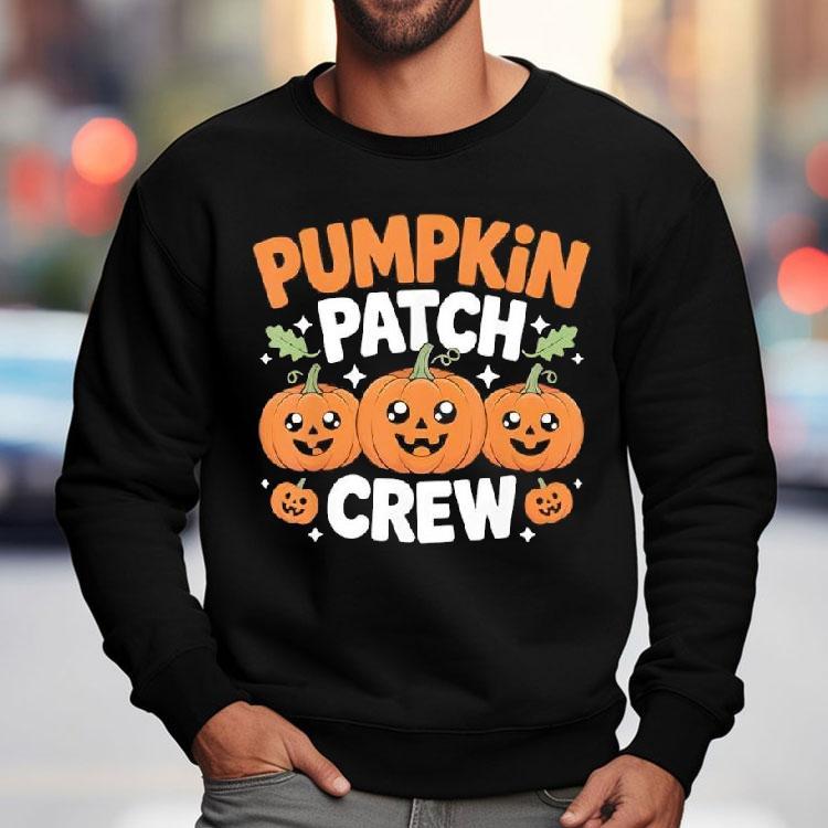 Pumpkin Patch Crew Halloween Shirt