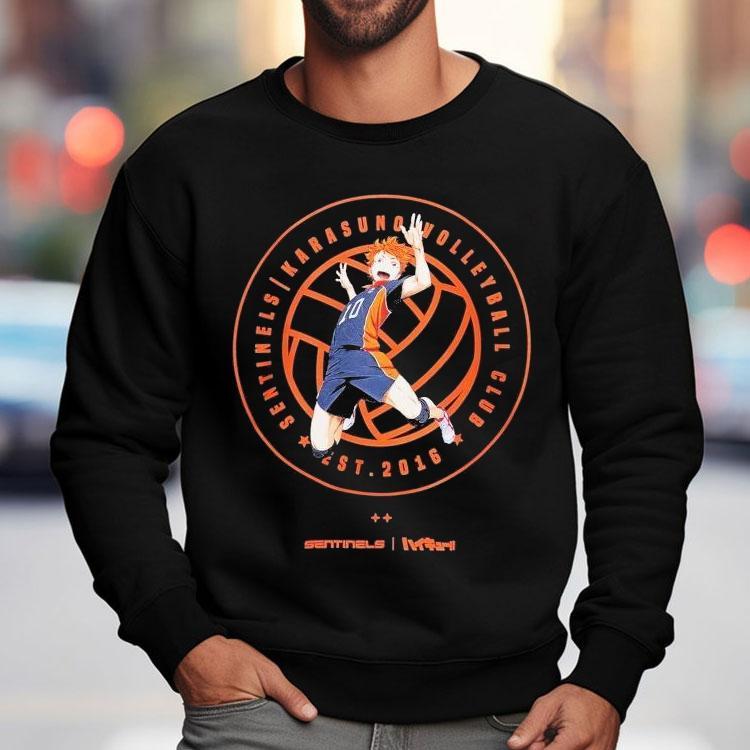 Sentinels Karasuno Volleyball Club Est 2016 Haikyuu Shirt