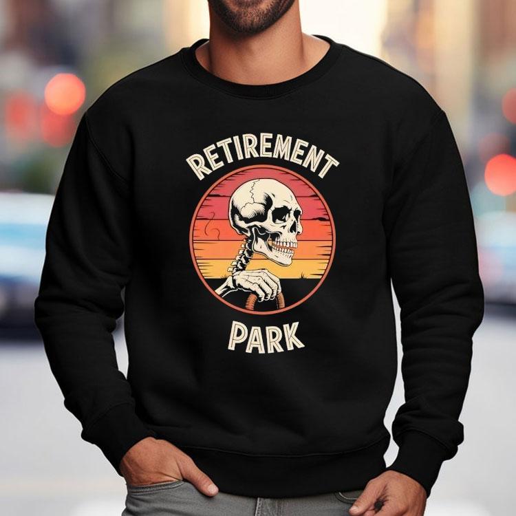 Skeleton Retirement Park Vintage Shirt