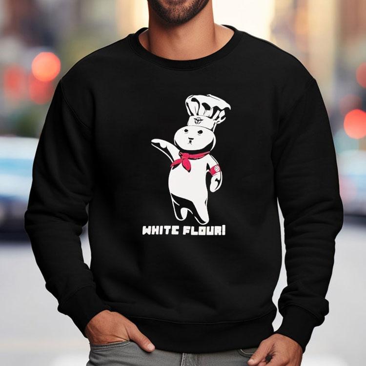 White Flour Pillsbury Doughboy Shirt