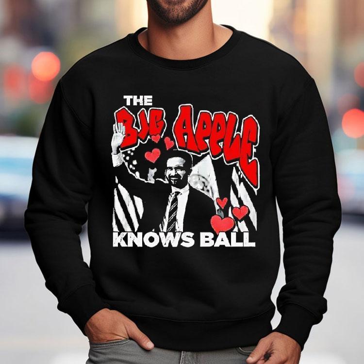 Zohran Mamdani New York City And The Big Apple Knows Ball Shirt
