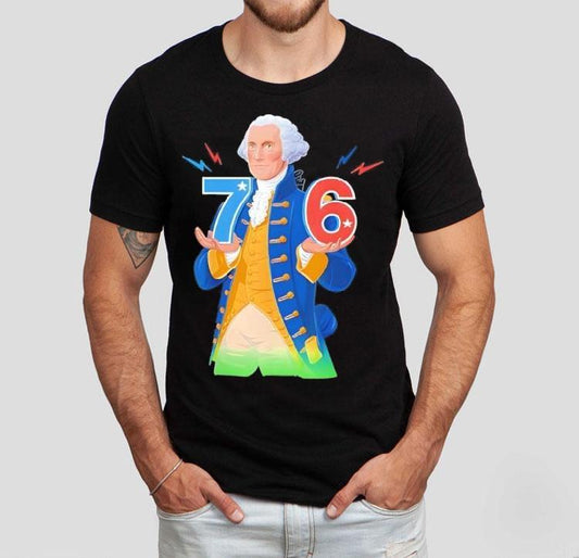 6-7 7-6 George Washington Seven Six Teacher American Shirt