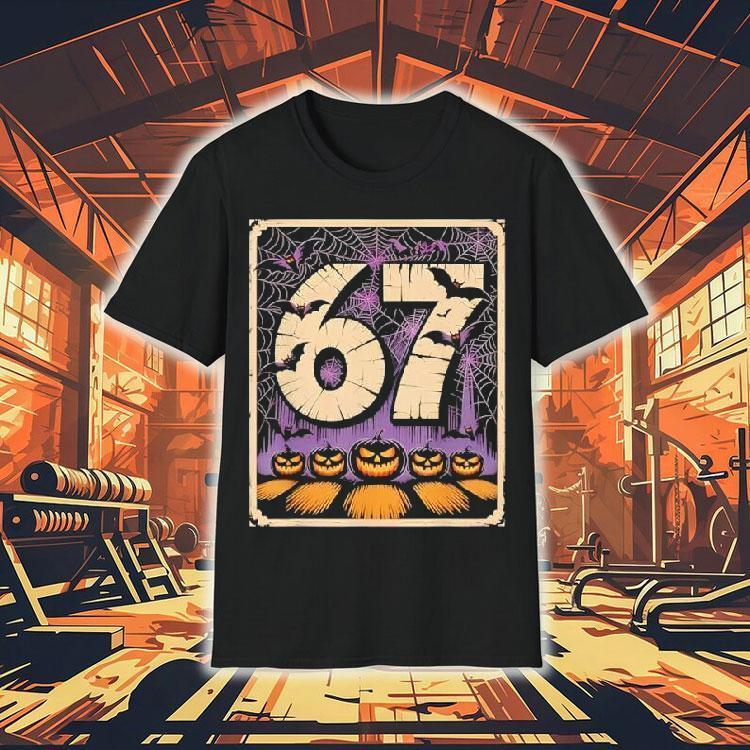67 Meme Six Seven Funny Halloween Shirt