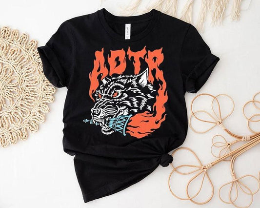 A Day To Remember Torch Wolf Shirt