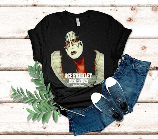 Ace Frehley Rip 1951-2025 Shirt