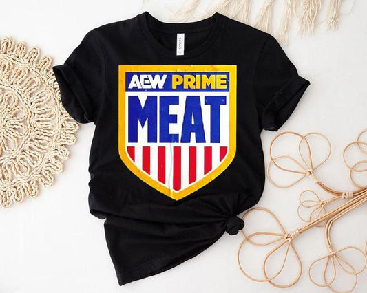 Aew Prime Meat Logo Shirt