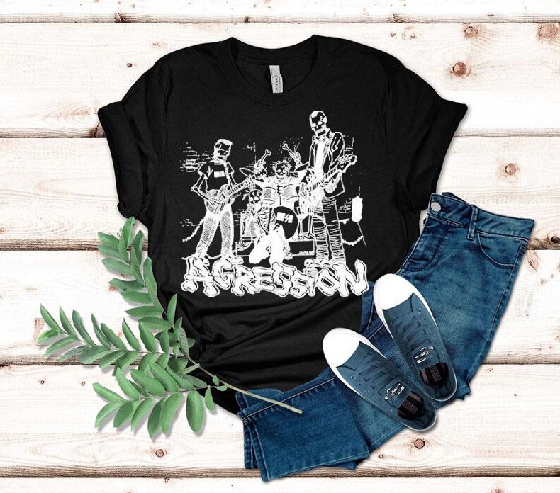 Agression Skeleton Shirt