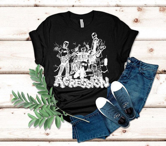 Agression Skeleton Shirt