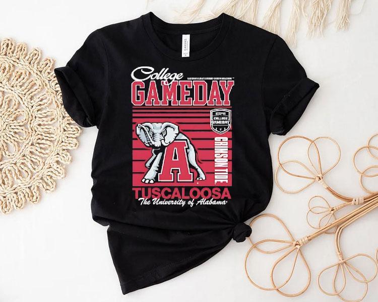 Alabama Crimson Tide Mascot Tuscaloosa The University Of Alabama College Gameday Shirt