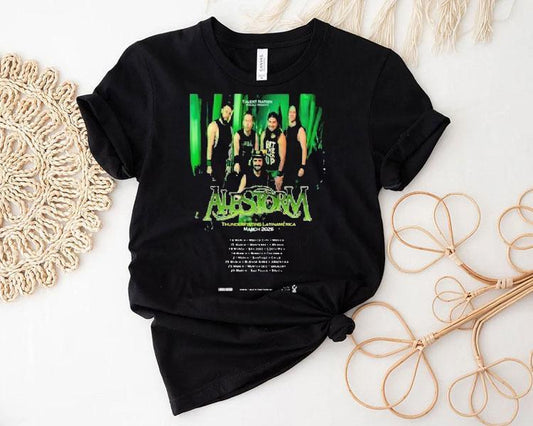 Alestorm Thunderfisting Latinamerica 2026 Shirt