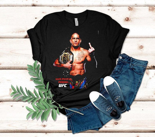 Alex Poatan Pereira Ufc Champions Belt Shirt