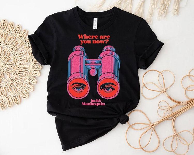 Andrew Mcmahon Where Are You Now Eyes Binoculars Shirt