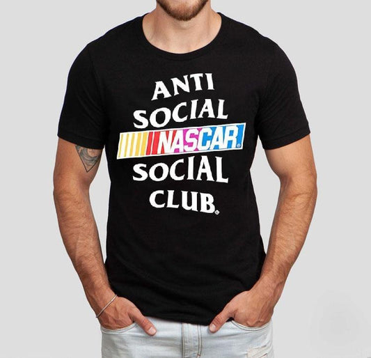 Anti Social Social Club X Nascar Game Logo Shirt