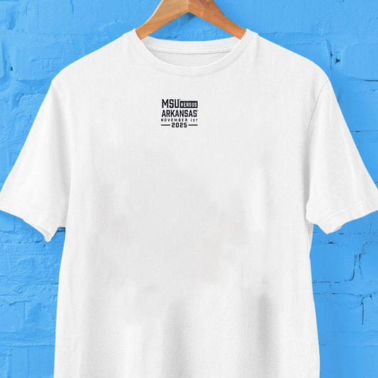 Arkansas Razorbacks Vs Mississippi State Bulldogs Game Day 2025 Helmet Shirt