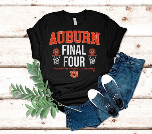 Auburn Basketball All-time Final Four 2025 Ncaa Men's Basketball Championship Shirt