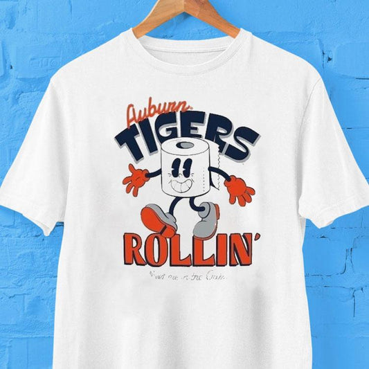 Auburn Tigers Image One Rollin' Meet Me In The Oaks Shirt