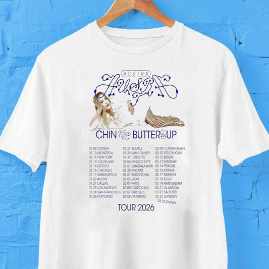 Austra Chin Up Buttercup Cup Tour 2026 Shirt