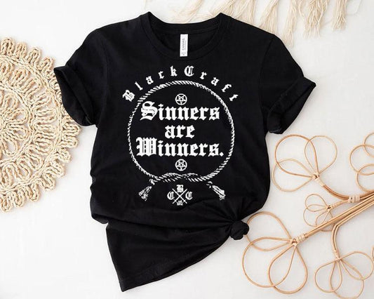 Blackcraft Cult Sinners Are Winners Shirt