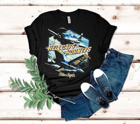 Blue Angels From Hellcats To Hornets Naval Aviation Shirt