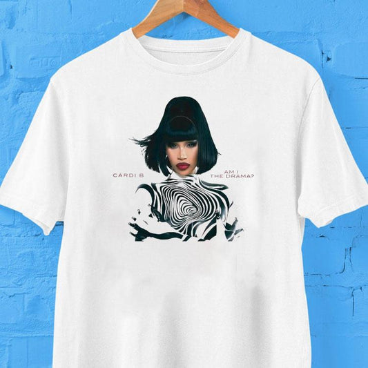 Cardi B Am I The Drama Portrait Shirt