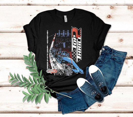 Cedar Point Top Thrill 2 Speeds Of Up To 120mph 420 Feet High Shirt