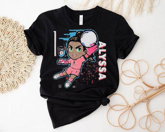 Chicago Stars Alyssa Naeher Caricature Shirt