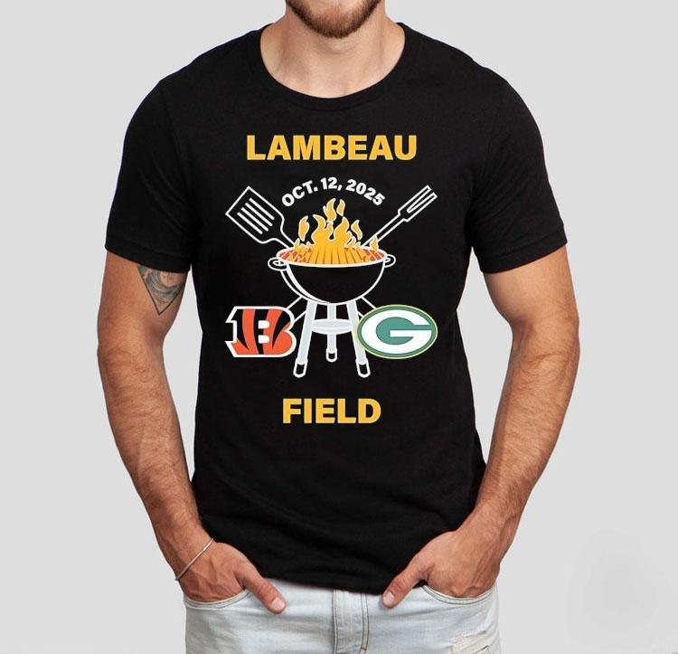 Cincinnati Bengals Vs Green Bay Packers Lambeau Field 2025 Shirt