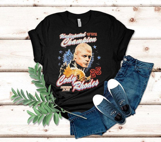 Cody Rhodes Summerslam Undisputed Wwe Champion 2025 Shirt