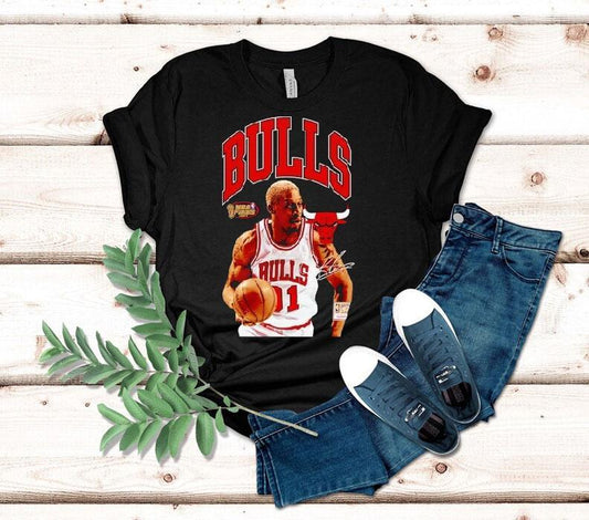 Dennis Rodman Chicago Bulls Basketball Signature Shirt