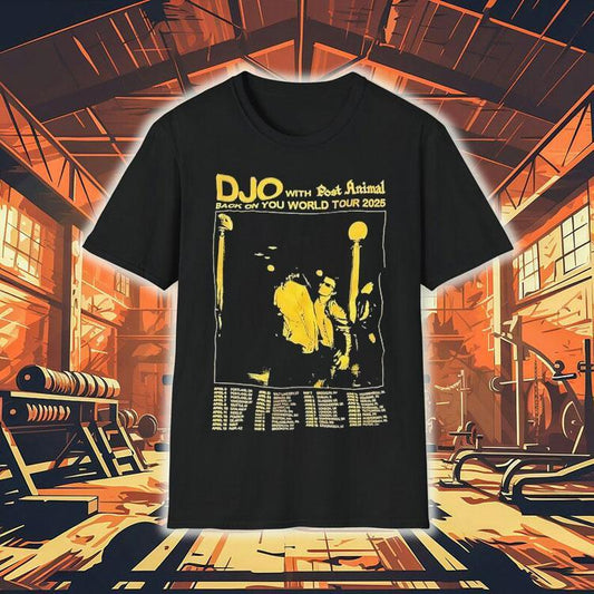 Djo With Post Animal Back On You World Tour 2025 Shirt