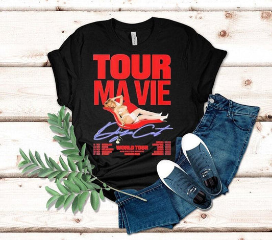 Doja Cat Ma Vie World Tour 2025 5th Album And Jealous Type With Dates Shirt