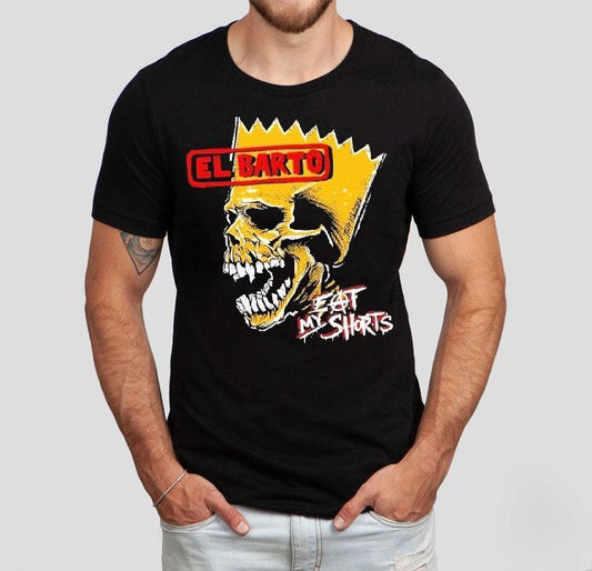 Exbarted El Barto Eat My Shorts Skull Shirt