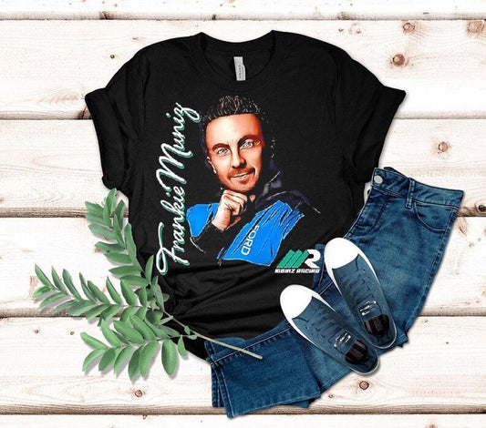 Frankie Muniz Glamour Shot Muniz Racing Graphic Shirt