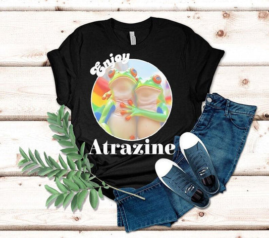 Frog Couple Enjoy Atrazine Shirt