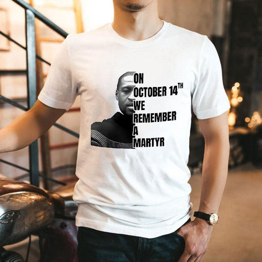 George Floyd On October 14th We Remember A Martyr Shirt